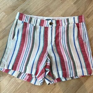 Old Navy Everyday Short - Mid-rise size 6 striped